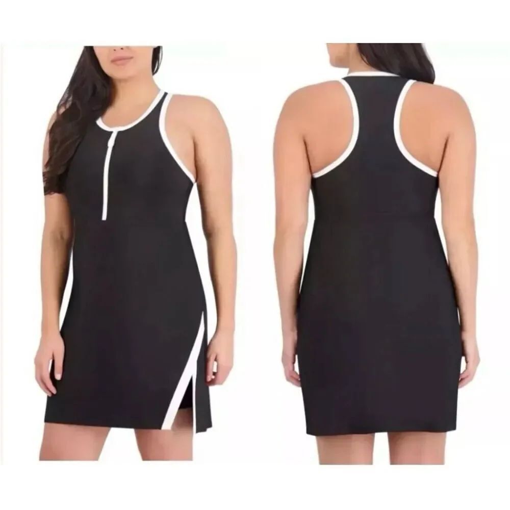 Sage Collective Black Tennis Athletic Dress sz S NWT